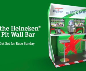 Fan Experience – Heineken invente le « Pit Wall bar » pour les fans de Formule 1
