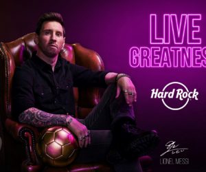 Hard Rock signe un contrat de partenariat de 5 ans avec Lionel Messi
