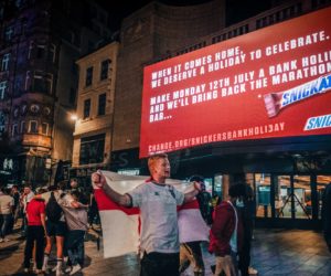 Euro 2020 – Snickers lance une pétition pour demander un jour férié en Angleterre lundi 12 juillet pour célébrer « when it comes home »