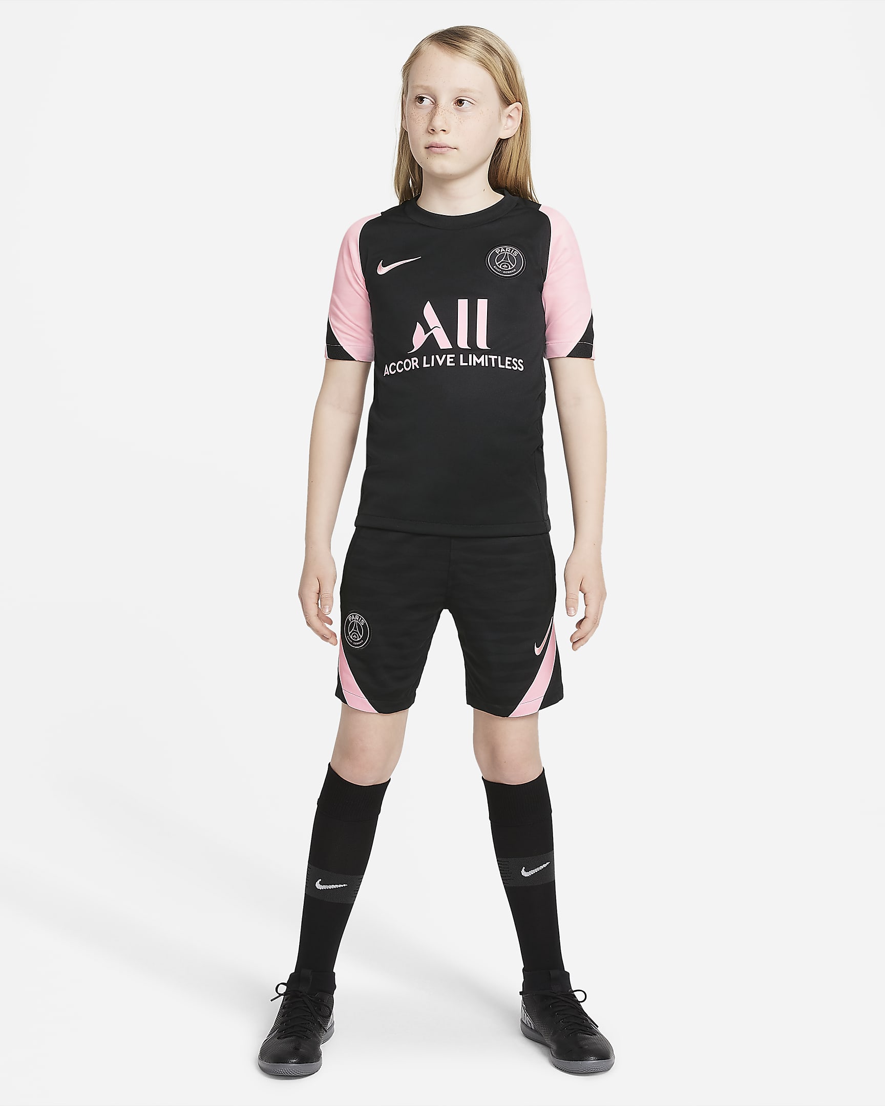 Maillot Rose Maillot Psg Moins Cher Maillot Kit Enfant PSG Third