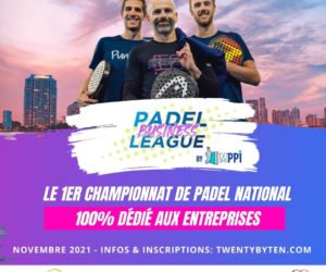 Event – Participez à la Padel Business League, Championnat inter-entreprise qui débute en novembre dans 22 villes