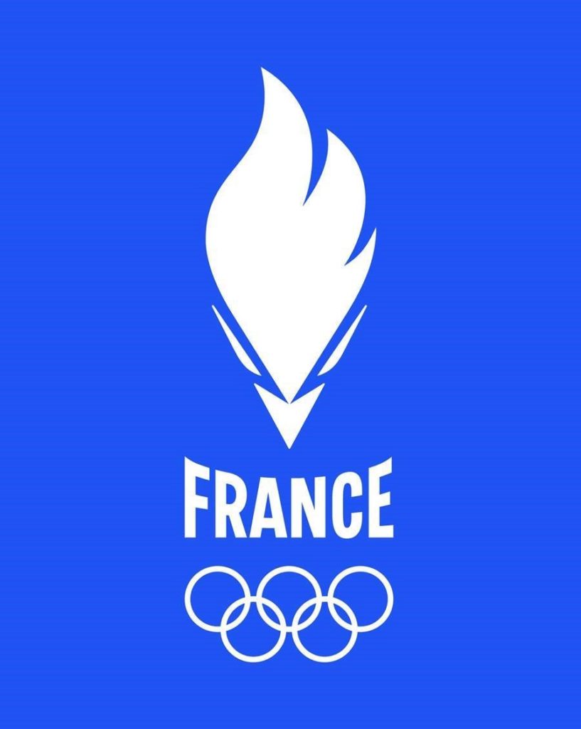 Insigne médaillon JO Tokyo 1964 Jeux Olympiques équipe de France coq