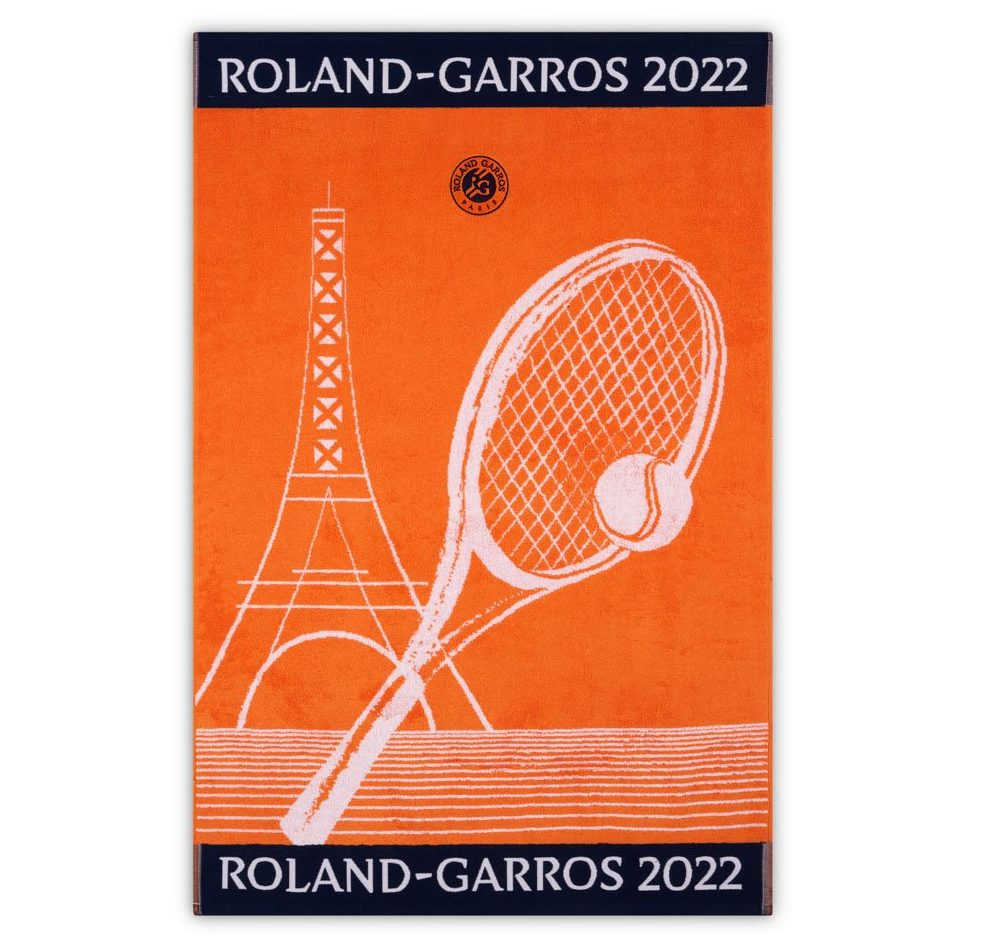 Official Roland-Garros 2021 Womans Player Towel Clay