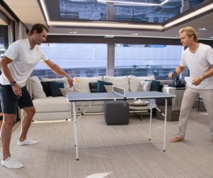 Sunreef Yachts met en scène Rafael Nadal et Nico Rosberg