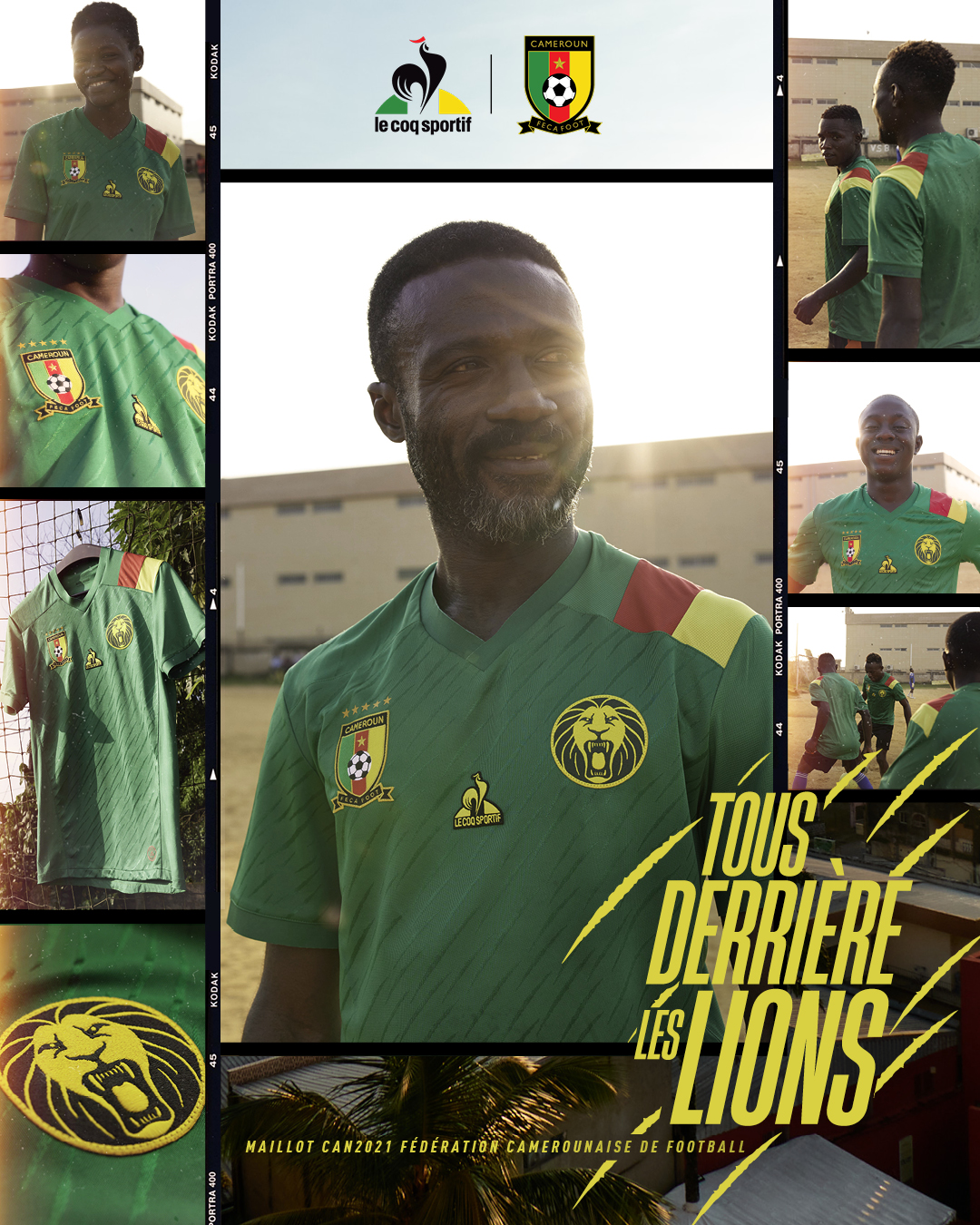 Cameroun : les maillots et dérivés One All Sports des Lions