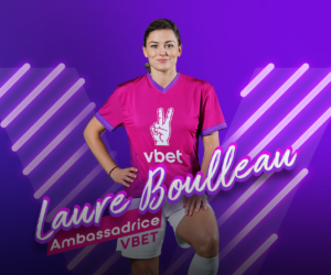 Laure Boulleau nouvelle ambassadrice de l’opérateur de paris sportifs en ligne VBET