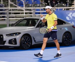 Tennis – Trop proche des joueurs, phares allumés… la BMW sur le court du Delray Beach Open se fait remarquer
