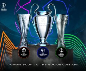 Socios.com devient le fan token officiel de l’UEFA et ses compétitions de clubs dont la Champions League jusqu’en 2024