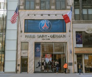 Retail – Le Paris Saint-Germain présente sa nouvelle boutique installée à New York