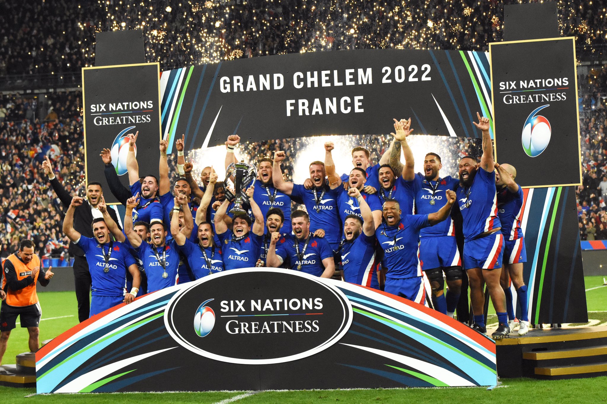 Rugby - Un carton daudience pour France 2 avec le match France - Angleterre et le Grand Chelem des Bleus