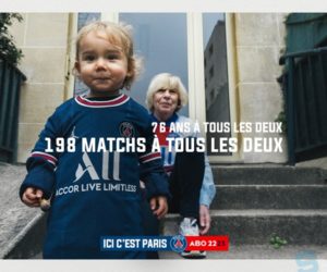 Le Paris Saint-Germain dévoile sa campagne d’abonnement pour la saison 2022-2023 au Parc des Princes