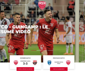 Le Dijon FCO fait peau neuve avec un tout nouveau site web