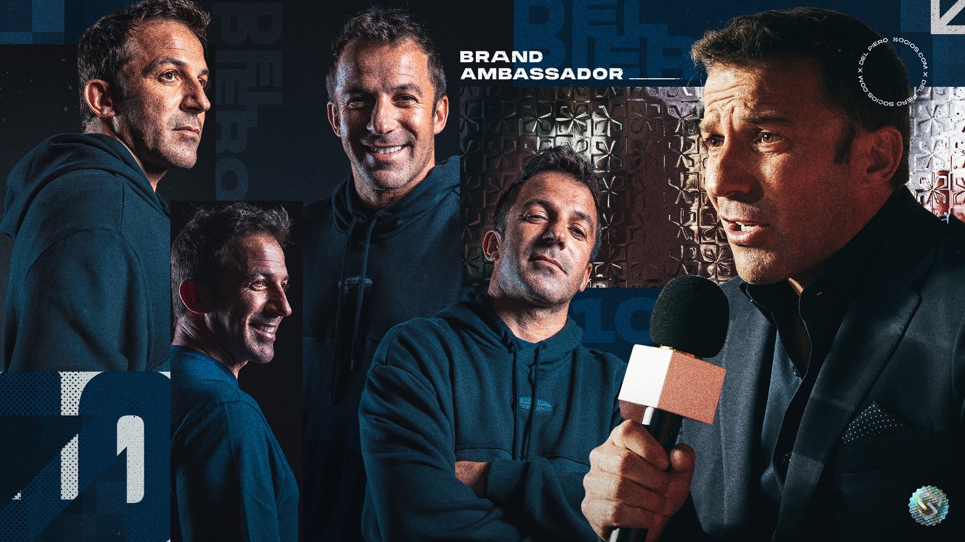 A agência Willie Beamen acompanha o Socios.com em sua nova campanha publicitária, incluindo Del Piero e Messi