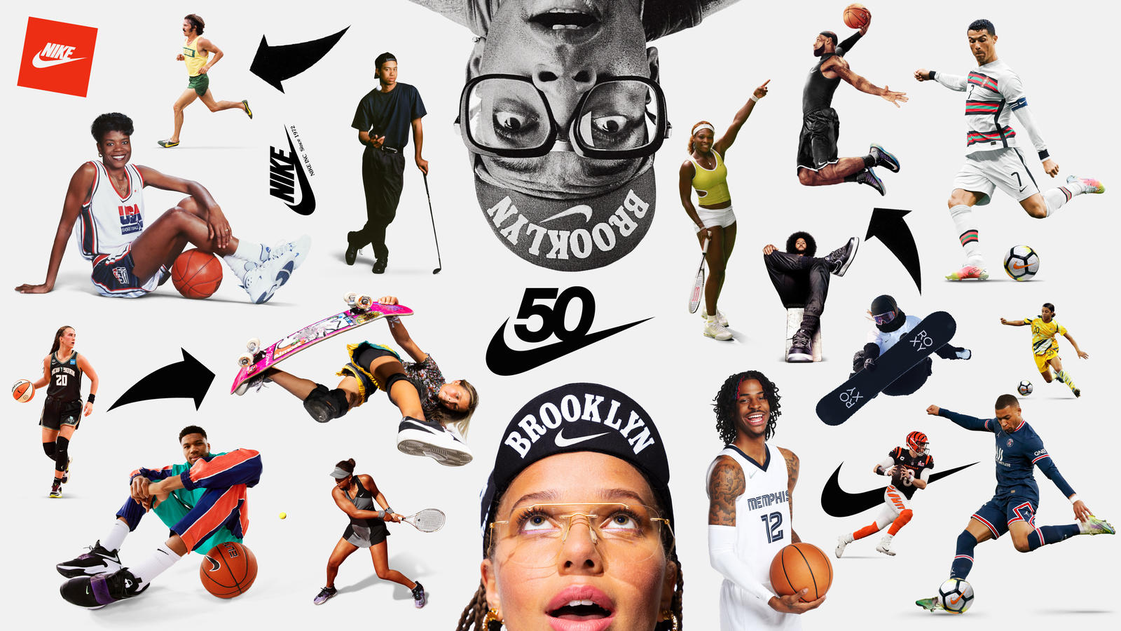 mantener Personalmente algodón Nike célèbre ses 50 ans avec le spot publicitaire "Seen It All" signé Spike  Lee - SportBuzzBusiness.fr