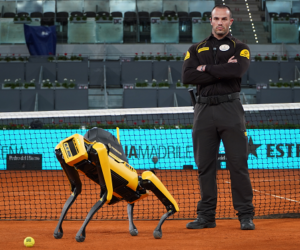Tennis – Quand Prosegur « renforce la sécurité » du Mutua Madrid Open 2022 avec son robot chien