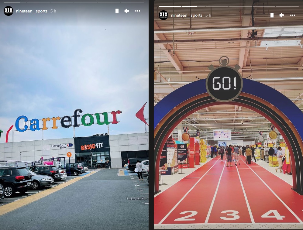 Promo Carnet A5 des Jeux Olympiques de Paris 2024 chez Carrefour