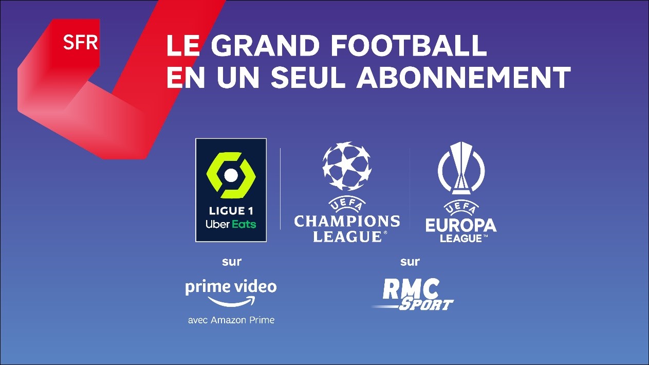 Média - SFR premier opérateur à distribuer Le Pass Ligue 1 en France dans des offres