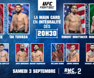 TV – Les dispositifs de RMC Sport 2 et la Chaîne L’Equipe, diffuseurs de l’UFC Paris 2022