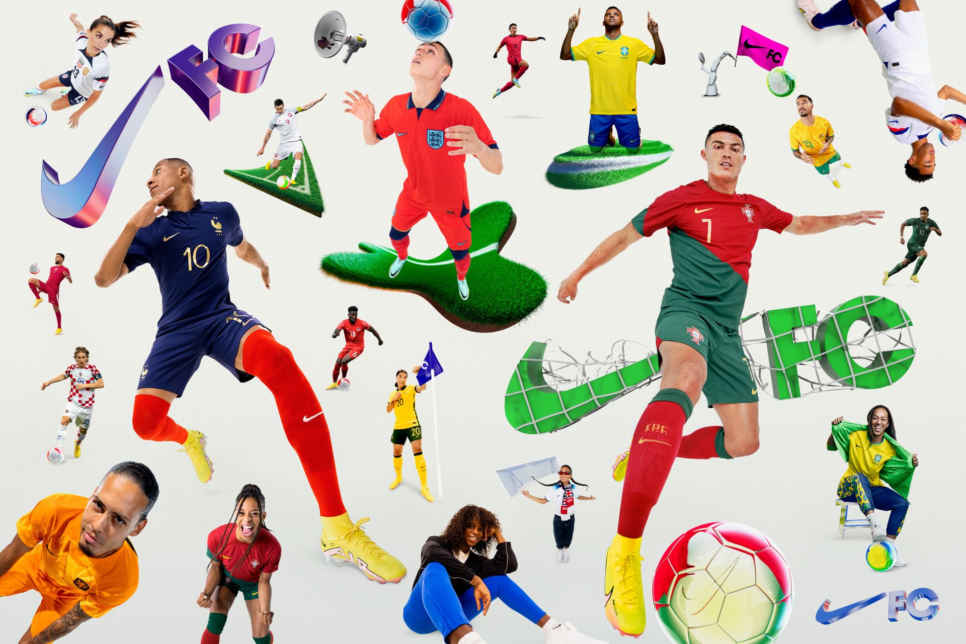 Brazil, Portugal, Netherlands, Croatia and France … Nike unveils Qatar 2022 World Cup shirts
