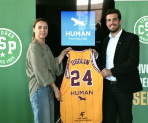 Basket – Human Immobilier nouveau sponsor au dos du maillot du Limoges CSP