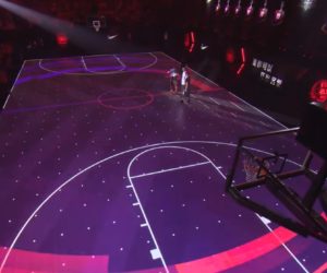 Basket – La FIBA autorise l’utilisation d’un revêtement de sol en verre LED pour les matchs officiels (Led Court)