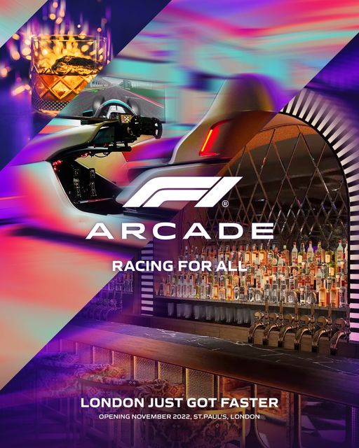 La Formula 1 lancia un nuovo luogo di intrattenimento con licenza con “F1 Arcade”