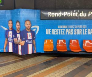 Amazon Prime Vidéo lance une campagne d’affichage dans le métro à Marseille pour le classico PSG-OM