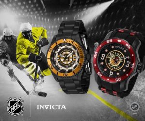 NHL – Invicta lance une collection de montres aux couleurs des 32 franchises