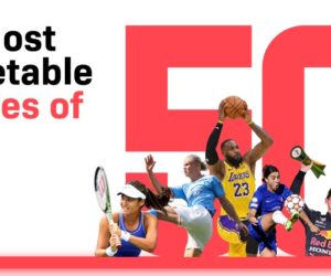 TOP 50 des athlètes possédant le plus gros potentiel marketing en 2022 (SportsPro 50 most marketable athletes)