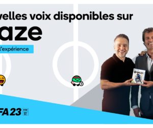 Waze vous offre les voix des nouveaux commentateurs du jeu FIFA 23 (Omar da Fonseca et Benjamin Da Silva)
