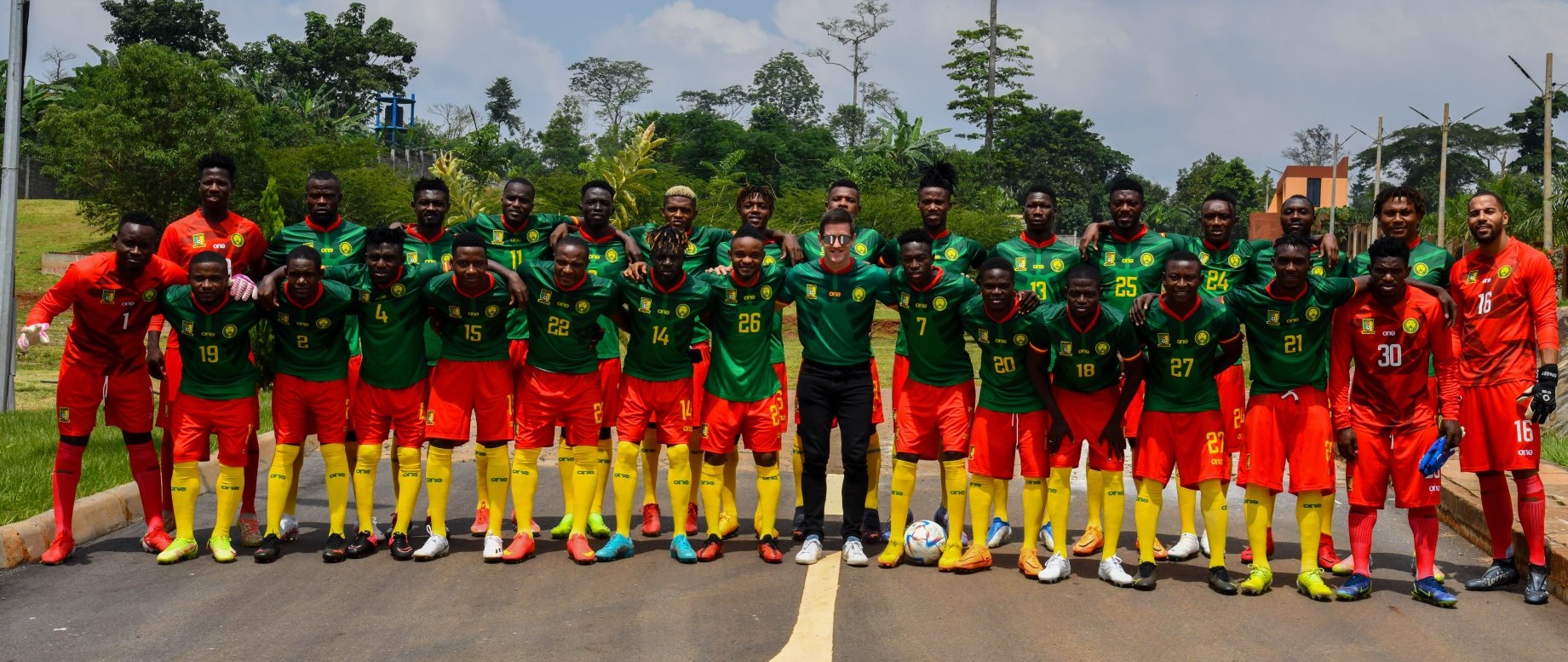 Le Cameroun portera des maillots One All Sport 