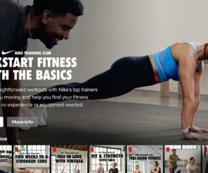 Des séances de sport (fitness, entraînement…) débarquent sur Netflix avec Nike Training Club