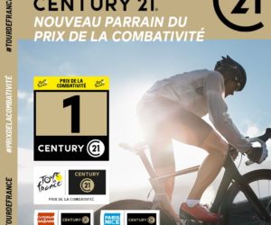 Century 21 prolonge avec le Tour de France jusqu’en 2025 et devient notamment parrain du Prix de la Combativité