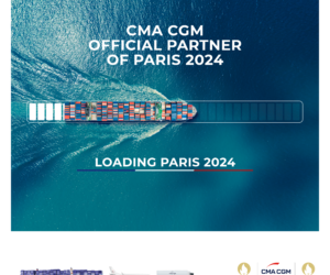 Le groupe CMA CGM devient Partenaire Officiel des Jeux olympiques et Paralympiques de Paris 2024