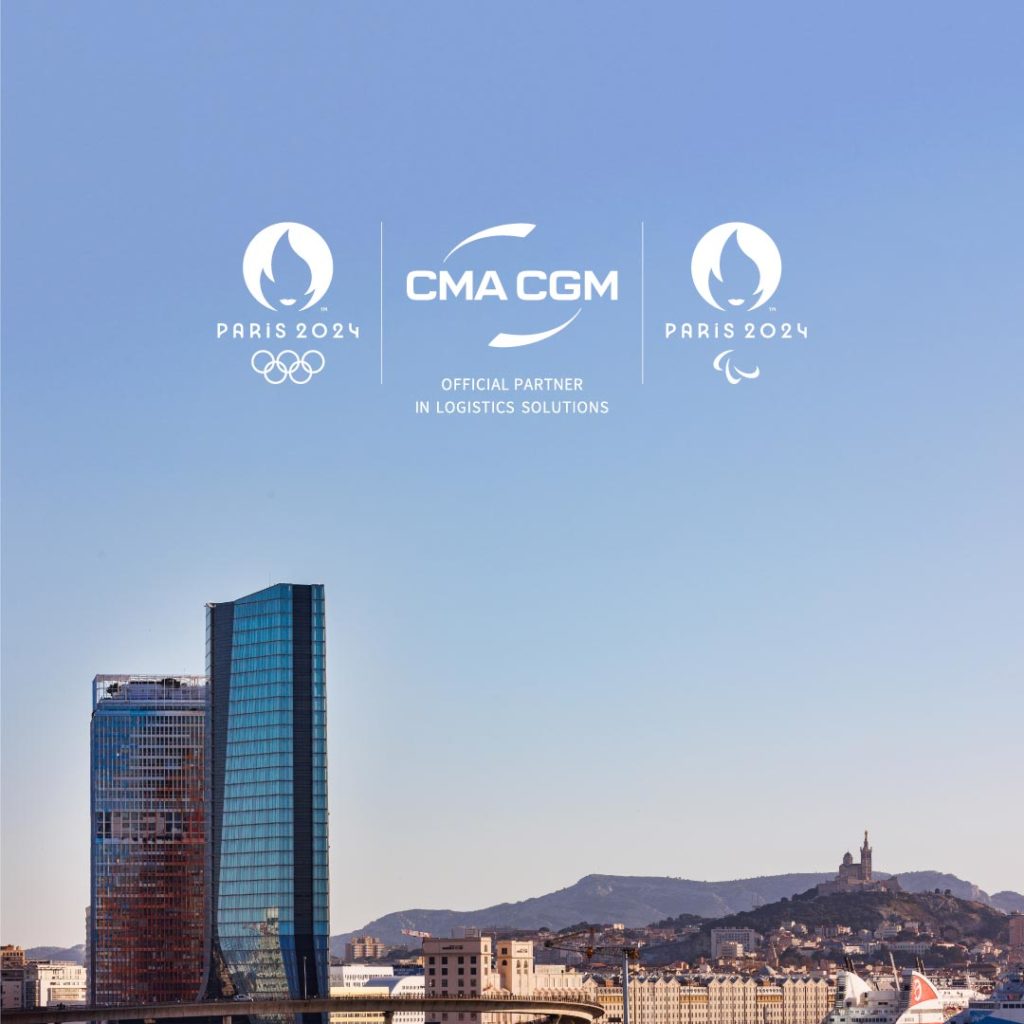 Le groupe CMA CGM devient Partenaire Officiel des Jeux olympiques et