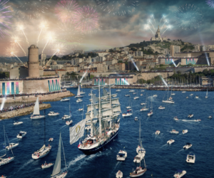 La Flamme Olympique de Paris 2024 arrivera à Marseille en voilier (Belem)