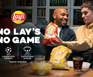 La marque de chips Lay’s lance sa nouvelle campagne de communication « No Lay’s No Game » avec Thierry Henry