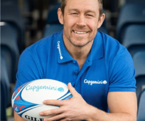 Jonny Wilkinson devient ambassadeur de Capgemini, sponsor de la Coupe du Monde de Rugby France 2023