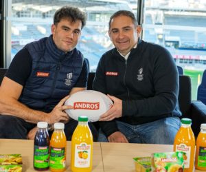 Rugby : Damian Penaud nouvel ambassadeur de la société Andros pour la Coupe du Monde de Rugby France 2023