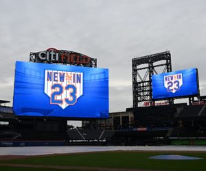 Samsung installe le plus grand écran géant (scoreboard) d’un stade de baseball au Citi Field des New York Mets