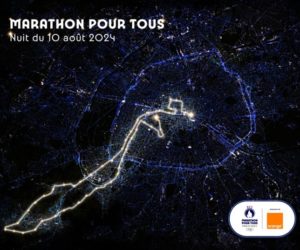 JO Paris 2024 : Le Marathon pour Tous parrainé par Orange se déroulera de nuit le 10 août 2024