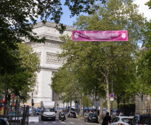 Rugby – Certaines rues de Paris se mettent aux couleurs du Stade Français