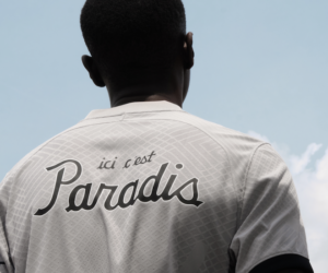 Le maillot « Ici c’est Paradis » du Paris Saint-Germain