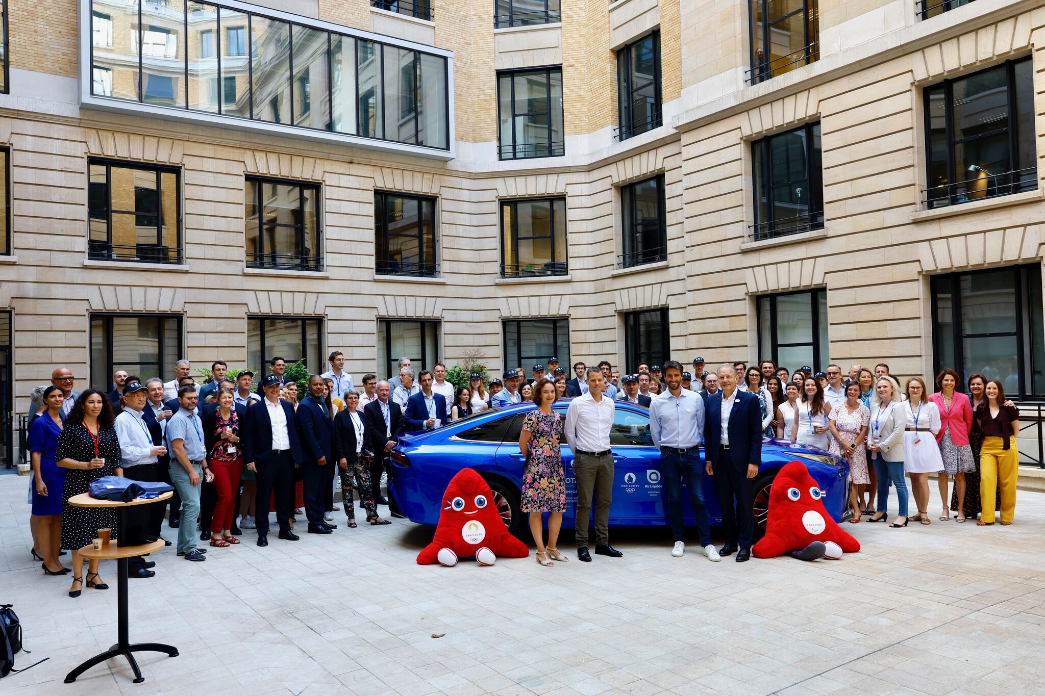 Air Liquide "Supporteur Officiel" en hydrogène des Jeux Olympiques et ...