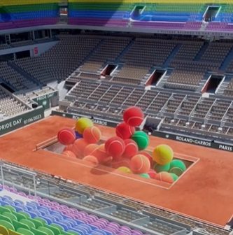 Roland-Garros 2023 célèbre les 10 ans du mariage pour tous à Paris avec un « Pride day »