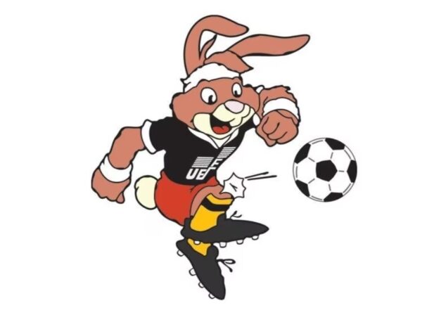 Chapeau Mascotte UEFA EURO 2008 Allemagne - Bonnet Multicolore NEUF Avec Étiquettes