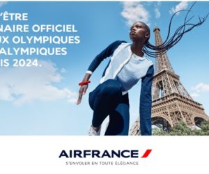 Air France nouveau partenaire officiel des JO de Paris 2024