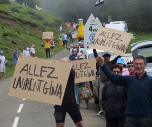 Orangina et sa pancarte « Laurent Gina » sur le Tour de France 2023 : « Les spectateurs se sont pris au jeu »