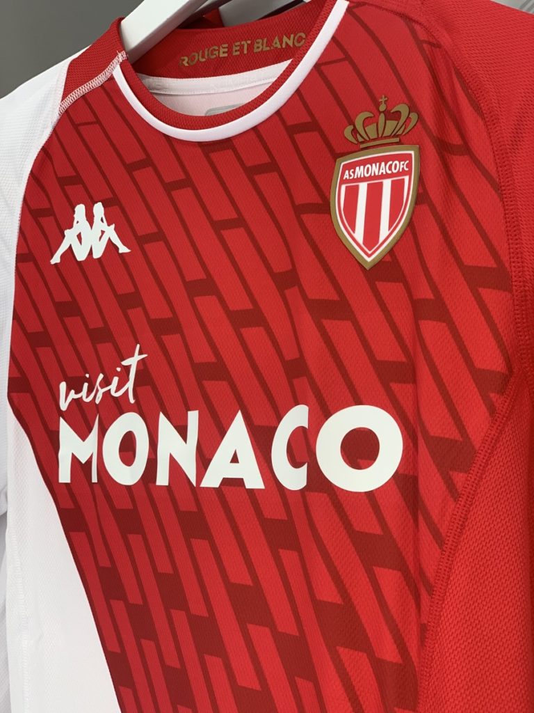 Maillot AS Monaco 2022/2023 Third Kit Violet Officiel Kappa Taille  Adulte