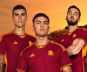 adidas dévoile le nouveau maillot domicile de l’AS Roma pour la saison 2023-2024